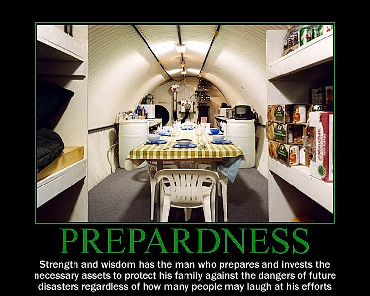 Preparedness Motivational Poster
